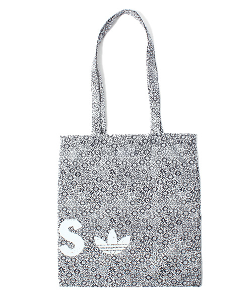 adidas Originals(アディダスオリジナルス)の「2013 新作 adidas AC SHOPPER GRA ショッパー トート(トートバッグ・レディース・ホワイト/グレー・ONE SIZE)」の3枚目の写真