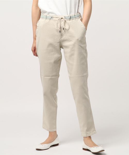 Moname（モナーム）の「MONAME（モナーム）ストレッチPT（その他パンツ・レディース・アイボリー/オリーブ・X-SMALL/SMALL/MEDIUM）」の5枚目の写真