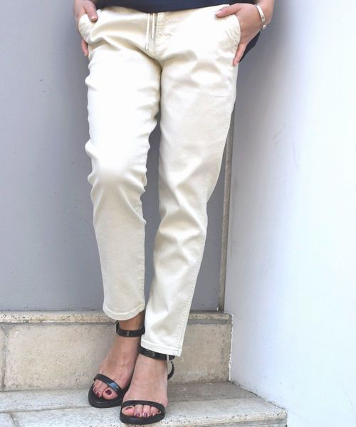 Moname（モナーム）の「MONAME（モナーム）ストレッチPT（その他パンツ・レディース・アイボリー/オリーブ・X-SMALL/SMALL/MEDIUM）」の6枚目の写真