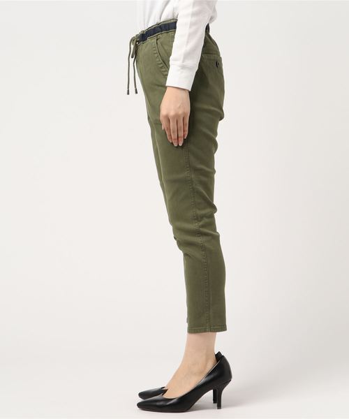 Moname（モナーム）の「MONAME（モナーム）ストレッチPT（その他パンツ・レディース・アイボリー/オリーブ・X-SMALL/SMALL/MEDIUM）」の3枚目の写真