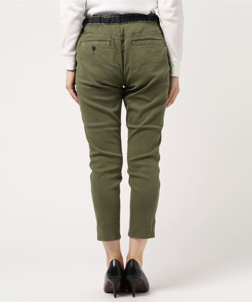 Moname（モナーム）の「MONAME（モナーム）ストレッチPT（その他パンツ・レディース・アイボリー/オリーブ・X-SMALL/SMALL/MEDIUM）」の4枚目の写真