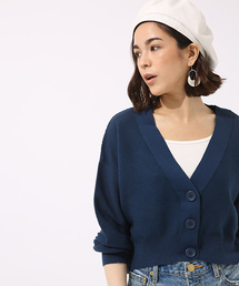 ハイツイストショートカーデ