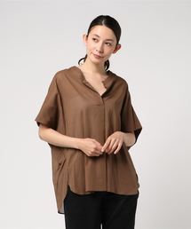RIVE DROITE | 強撚スキッパーBL(シャツ/ブラウス)