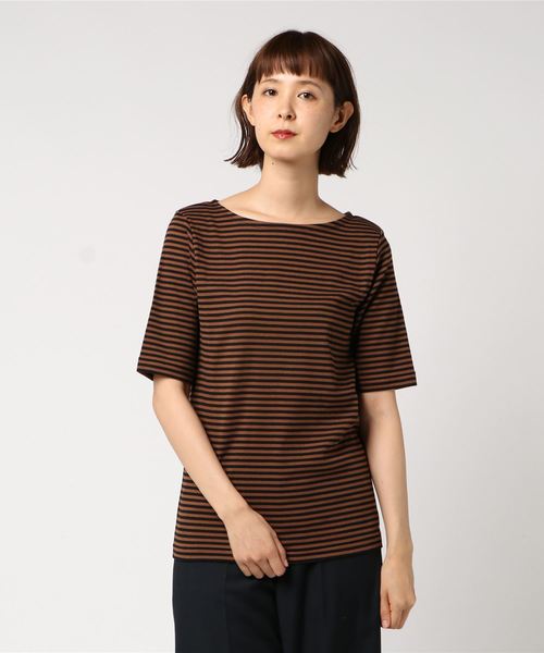 AMERICAN HOLIC(アメリカンホリック)の「・フライスベーシックプルオーバー(Tシャツ/カットソー・レディース・ネイビー/その他7/オフホワイト/ブルー系その他2/イエロー系その他2/マルチ・L/M)」の7枚目の写真
