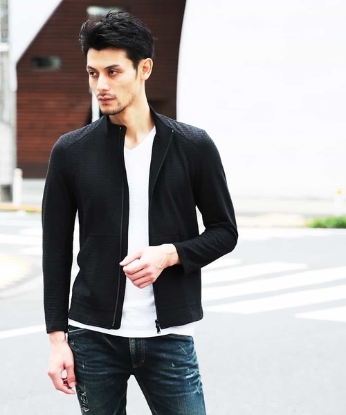 MICHEL KLEIN HOMME (ミッシェルクランオム)の「カーディガン(リンクスキカ)(カーディガン/ボレロ・メンズ・ブラック/ブラウン/グリーン・SMALL/MEDIUM/LARGE/X-LARGE)」の8枚目の写真