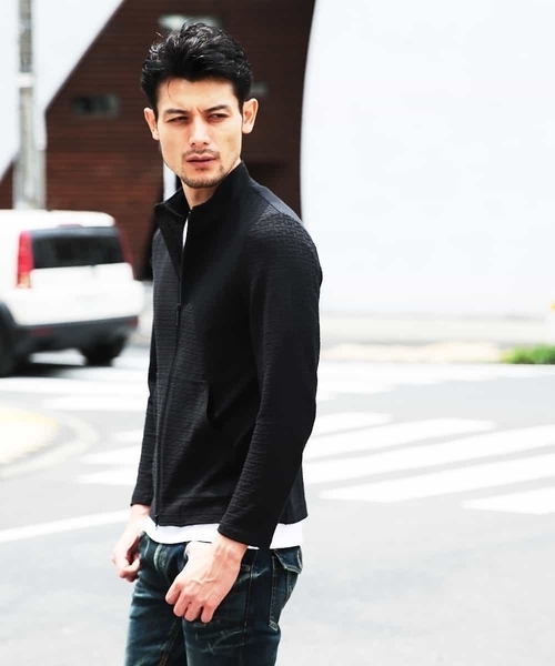MICHEL KLEIN HOMME (ミッシェルクランオム)の「カーディガン(リンクスキカ)(カーディガン/ボレロ・メンズ・ブラック/ブラウン/グリーン・SMALL/MEDIUM/LARGE/X-LARGE)」の6枚目の写真