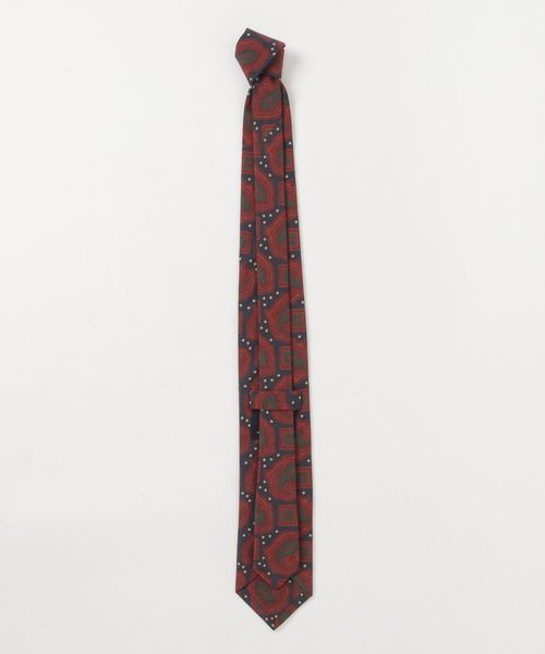 DRAKE'S（ドレイクス）の「Drake's ペイズリー柄ネクタイ -Made in England-（ネクタイ・メンズ・ネイビー・FREE）」の2枚目の写真