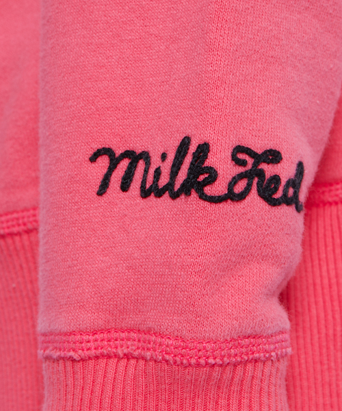 MILKFED.（ミルクフェド）の「FRENCH TERRY PULLOVER（パーカー・レディース・アッシュグレー/レッド/ネイビー・SMALL/MEDIUM）」の12枚目の写真