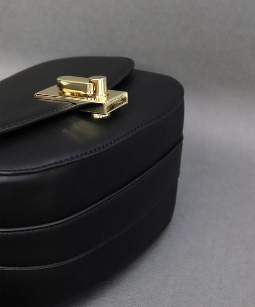 florist(フローリスト)の「アンティークレトロラウンドフラップポーチ(ショルダーバッグ・レディース・ホワイト/ブラック/グレー/ピンク・FREE)」の10枚目の写真