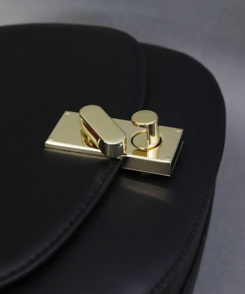 florist(フローリスト)の「アンティークレトロラウンドフラップポーチ(ショルダーバッグ・レディース・ホワイト/ブラック/グレー/ピンク・FREE)」の11枚目の写真