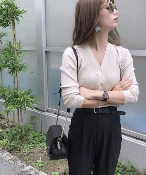 florist(フローリスト)の「アンティークレトロラウンドフラップポーチ(ショルダーバッグ・レディース・ホワイト/ブラック/グレー/ピンク・FREE)」の13枚目の写真