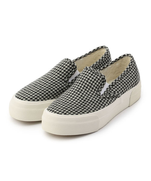 SHIPS(シップス)の「KEDS:SHIPS別注ボアプラットフォーム(スニーカー・レディース・ブラック/キャメル・36/36.5/37/37.5/38)」の2枚目の写真
