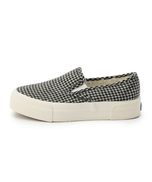 SHIPS(シップス)の「KEDS:SHIPS別注ボアプラットフォーム(スニーカー・レディース・ブラック/キャメル・36/36.5/37/37.5/38)」の4枚目の写真
