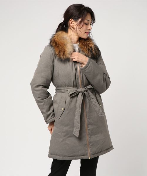 Tokyo Department Store トウキョウデパートメントストア の Human 2nd Occasion リバーシブルダウン 84 1442 ダウンジャケット コート Wear