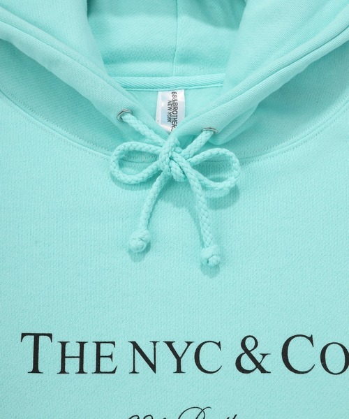 68&brothers(シックスティエイトアンドブラザーズ)の「68&BROTHERS シックスティーエイトアンドブラザーズ / "The NYC&Co."10oz Hoodie(パーカー・メンズ・ミント/ブラック/アクア/ホワイト・SMALL/MEDIUM/LARGE/X-LARGE/XX-LARGE)」の8枚目の写真