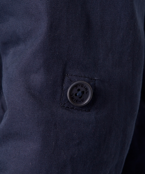 X-girl(エックスガール)の「TRENCH COAT(トレンチコート・レディース・ベージュ/オレンジ/ネイビー・1/2)」の13枚目の写真