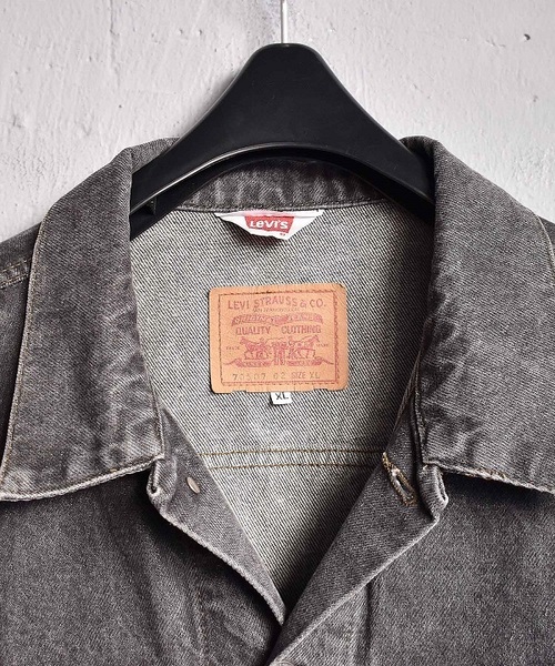 Levi's（リーバイス）の「【ヴィンテージ古着】Levi's/リーバイス  "70507" デニムジャケット "ビッグシルエット！"（デニムジャケット・メンズ・ブラック・X-LARGE）」の3枚目の写真