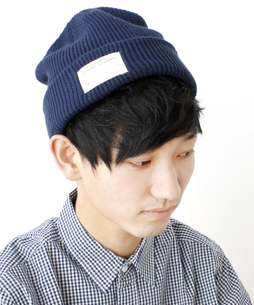 WEGO（ウィゴー）の「WEGO/リブニットキャップ（ニットキャップ/ビーニー・メンズ・ブラック/ライム/ネイビー/ライトイエロー/グレー/ブルー/ワイン/オフホワイト・FREE）」の6枚目の写真