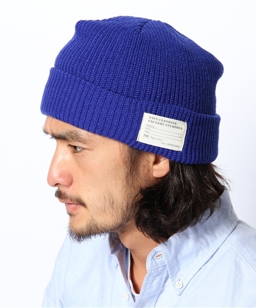 WEGO（ウィゴー）の「WEGO/リブニットキャップ（ニットキャップ/ビーニー・メンズ・ブラック/ライム/ネイビー/ライトイエロー/グレー/ブルー/ワイン/オフホワイト・FREE）」の15枚目の写真