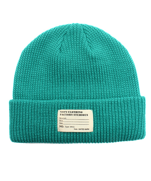 WEGO（ウィゴー）の「WEGO/リブニットキャップ（ニットキャップ/ビーニー・メンズ・ブラック/ライム/ネイビー/ライトイエロー/グレー/ブルー/ワイン/オフホワイト・FREE）」の22枚目の写真