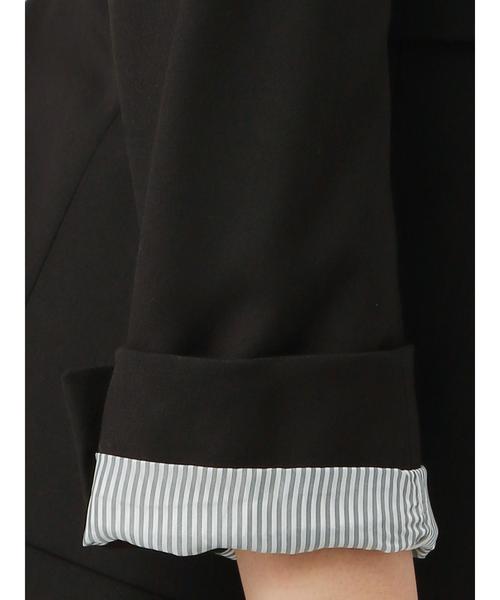 THE SUIT COMPANY(ザ・スーツカンパニー)の「【ウォッシャブル】ギャバストレッチジャケット(テーラードジャケット・レディース・ネイビー/グレー/ブラック/ピンクベージュ・42/36/38/40)」の16枚目の写真