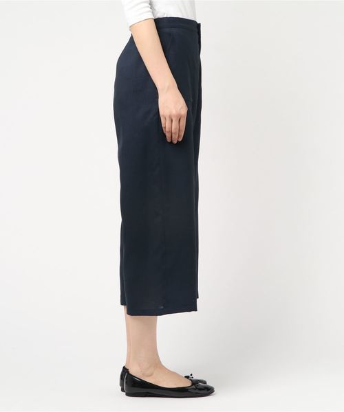 Petit Honfleur（プチオンフルール）の「ワイドパンツ（その他パンツ・レディース・ネイビー/グリーン・70/61/64/67）」の4枚目の写真