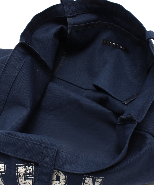 INGNI（イング）の「リボン付トート/バッグ（トートバッグ・レディース・オフホワイト/ホワイト系その他/ネイビー/その他・ONE SIZE）」の10枚目の写真