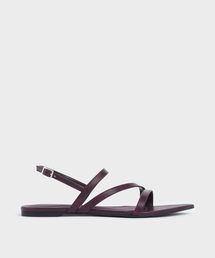 アシメトリカルストラッピー サンダル / Asymmetrical Strappy Sandals