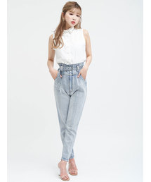 Darich（ダーリッチ）の「ハイブリーチストレートデニム（デニムパンツ