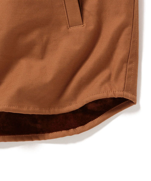 SHIPS（シップス）の「SU: ニットフリース CPO シャツ ジャケット（シャツ/ブラウス・メンズ・ブラック/オリーブ/キャメル・SMALL/MEDIUM/LARGE）」の14枚目の写真