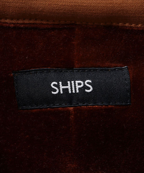 SHIPS（シップス）の「SU: ニットフリース CPO シャツ ジャケット（シャツ/ブラウス・メンズ・ブラック/オリーブ/キャメル・SMALL/MEDIUM/LARGE）」の12枚目の写真