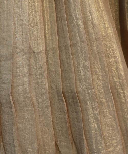 PairPair（ペアペア）の「シアープリーツスカート（スカート・レディース・ベージュ/モカ・FREE）」の8枚目の写真