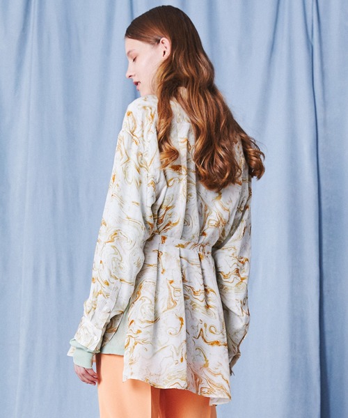 MAISON SPECIAL（メゾンスペシャル）の「マーブルプリントキュプラ