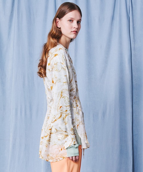 MAISON SPECIAL（メゾンスペシャル）の「マーブルプリントキュプラ