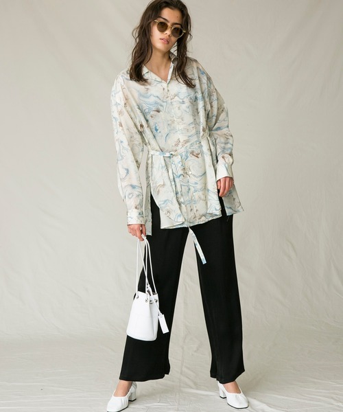 MAISON SPECIAL（メゾンスペシャル）の「マーブルプリントキュプラ