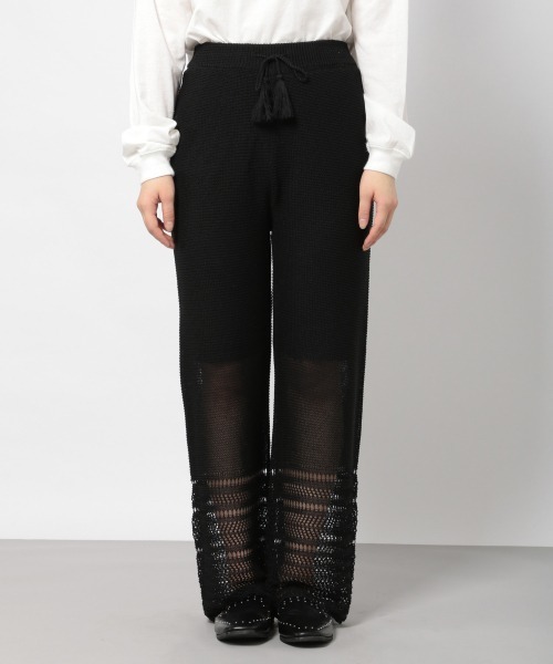 PAGEBOY（ページボーイ）の「レースアミニットパンツ（その他パンツ・レディース・ブラック/テラコッタ・FREE）」の7枚目の写真