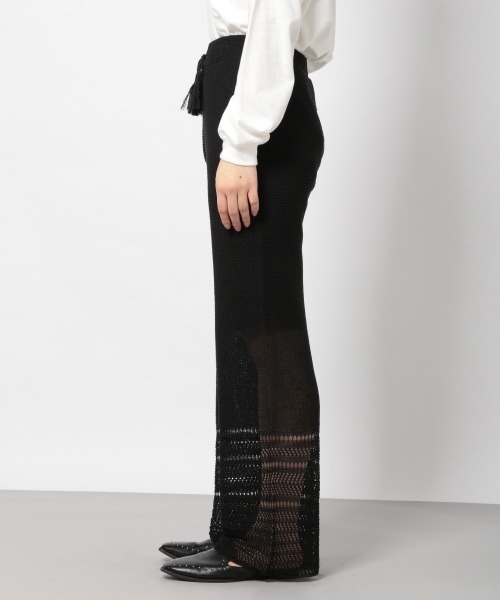 PAGEBOY（ページボーイ）の「レースアミニットパンツ（その他パンツ・レディース・ブラック/テラコッタ・FREE）」の8枚目の写真