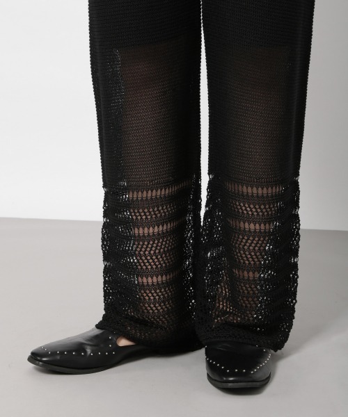 PAGEBOY（ページボーイ）の「レースアミニットパンツ（その他パンツ・レディース・ブラック/テラコッタ・FREE）」の11枚目の写真