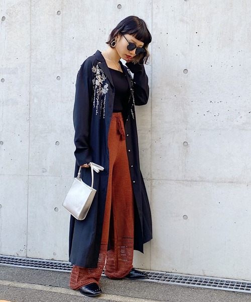 PAGEBOY（ページボーイ）の「レースアミニットパンツ（その他パンツ・レディース・ブラック/テラコッタ・FREE）」の12枚目の写真