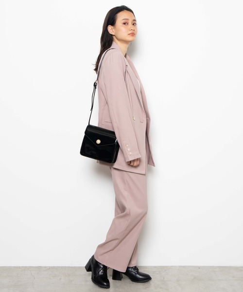 WEGO（ウィゴー）の「WEGO/パールフラップショルダーバッグ（ショルダーバッグ・レディース・ホワイト系その他/ベージュ/ブラック・FREE）」の7枚目の写真