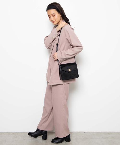 WEGO（ウィゴー）の「WEGO/パールフラップショルダーバッグ（ショルダーバッグ・レディース・ホワイト系その他/ベージュ/ブラック・FREE）」の12枚目の写真