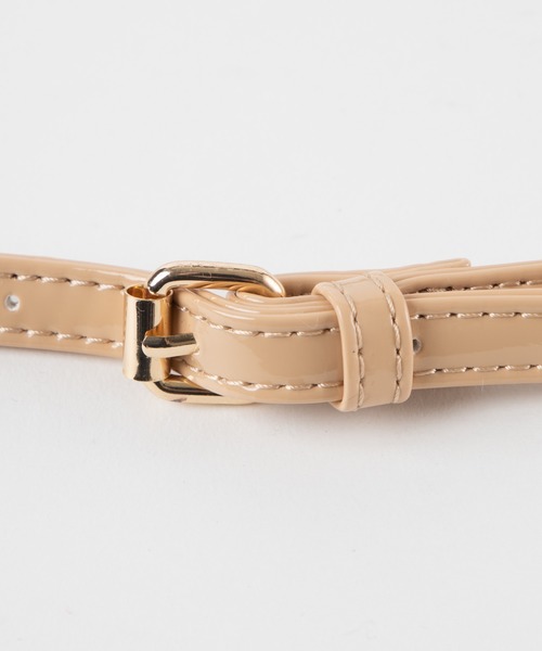 WEGO（ウィゴー）の「WEGO/パールフラップショルダーバッグ（ショルダーバッグ・レディース・ホワイト系その他/ベージュ/ブラック・FREE）」の14枚目の写真