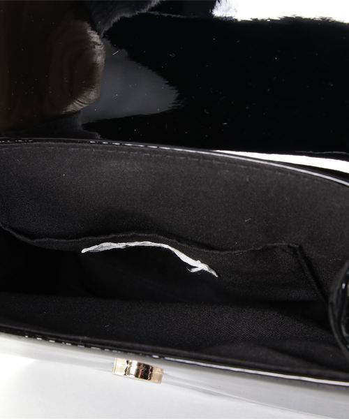 WEGO（ウィゴー）の「WEGO/パールフラップショルダーバッグ（ショルダーバッグ・レディース・ホワイト系その他/ベージュ/ブラック・FREE）」の16枚目の写真