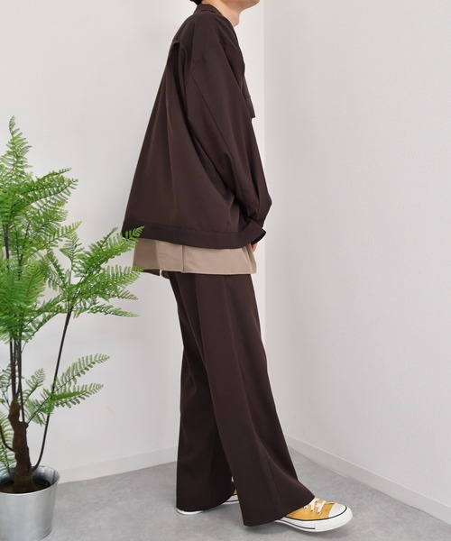 kutir(クティール)の「ワイドフレアパンツ セットアップ(その他パンツ・メンズ・ダークブラウン/パープル/グリーン・MEDIUM/LARGE)」の6枚目の写真