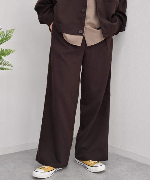 kutir(クティール)の「ワイドフレアパンツ セットアップ(その他パンツ・メンズ・ダークブラウン/パープル/グリーン・MEDIUM/LARGE)」の8枚目の写真