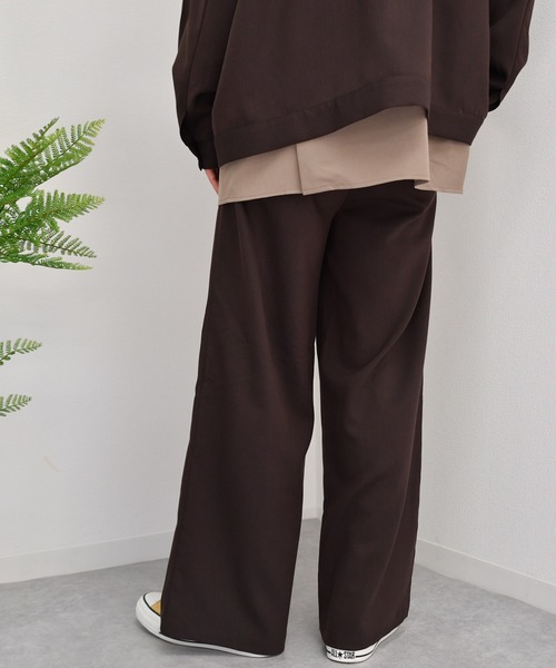 kutir(クティール)の「ワイドフレアパンツ セットアップ(その他パンツ・メンズ・ダークブラウン/パープル/グリーン・MEDIUM/LARGE)」の10枚目の写真