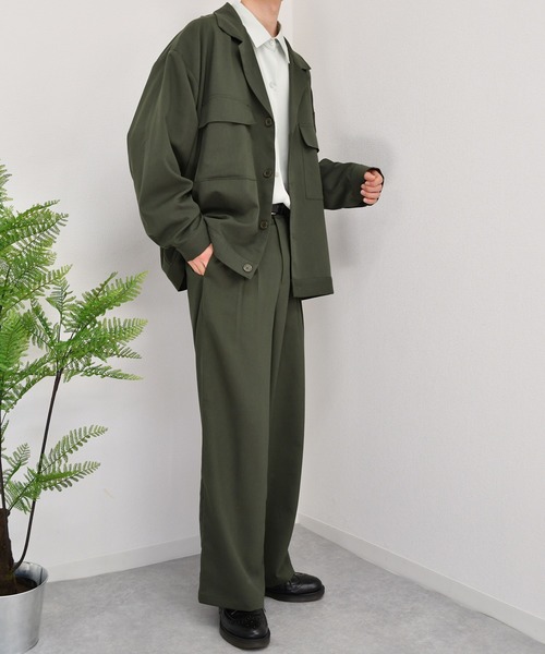 kutir(クティール)の「ワイドフレアパンツ セットアップ(その他パンツ・メンズ・ダークブラウン/パープル/グリーン・MEDIUM/LARGE)」の12枚目の写真