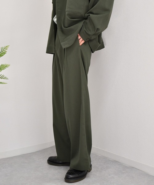 kutir(クティール)の「ワイドフレアパンツ セットアップ(その他パンツ・メンズ・ダークブラウン/パープル/グリーン・MEDIUM/LARGE)」の19枚目の写真