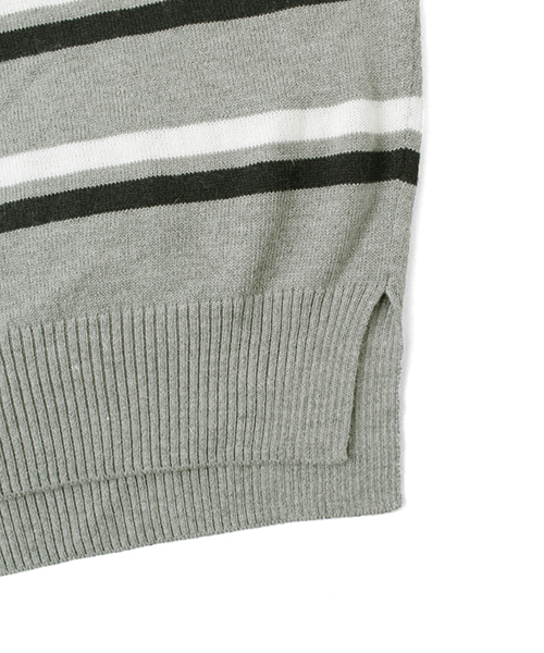 URBAN RESEARCH（アーバンリサーチ）の「UR ボーダーセットアップニットワンピース（ワンピース・レディース・オフホワイト/グレー・FREE）」の19枚目の写真