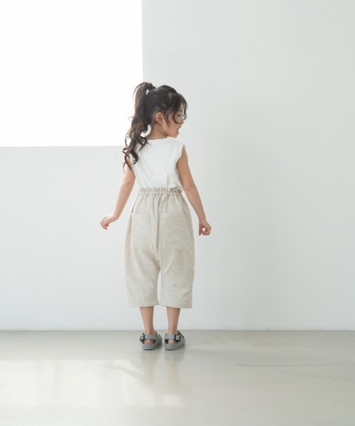 LOWRYS FARM（ローリーズファーム）の「メンアササルエルパンツ　885647（デニムパンツ・キッズ・チャコールグレー/アイボリー/ミント・MEDIUM/LARGE/X-LARGE）」の4枚目の写真